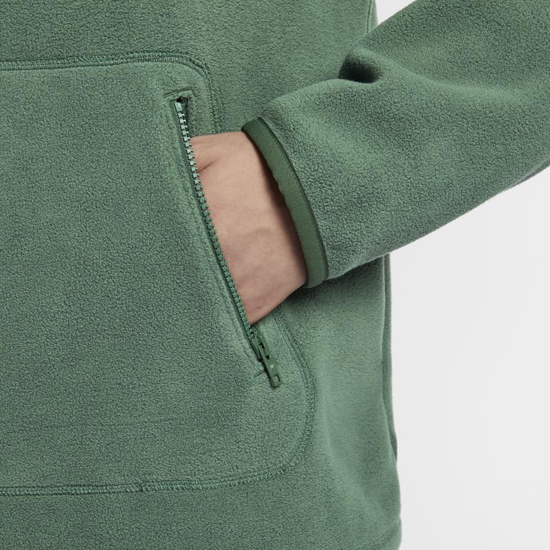 Nike Pullover Kapuzen-Fleece Weiche Bequeme Jacke Herrenjacken Tannengrün FZ0661-323