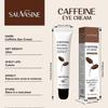Anti-ageing Caffeine Eye Cream, Under Eye Cream with Caffeine & Hyaluronic Acid for Dark Circles and Puffiness, Hydrating Eye Cream for Dark Circles
