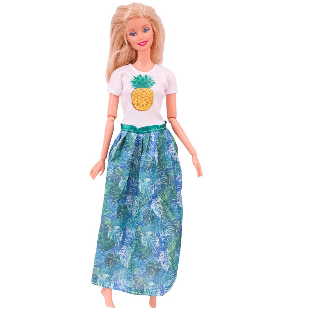 Doll Blue Clothes,Fashion Coat,Pants,Dress,Mermaid Clothing,Suitable 30Cm Bjd Doll And 11.5 Inch Dolls,Gift,Girl Doll Accesories