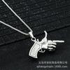 Finger Pistol Necklace Trendy Versatile Hip Hop Men'S Long Sweater Sweater Chain Accessories