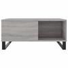  Coffee Table, Grey Sonoma Oak, 80x80x36.5 Cm