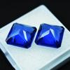 19.60 Ct Natural Blue Sapphire Certified Square Cut Gemstone Jewelry Making