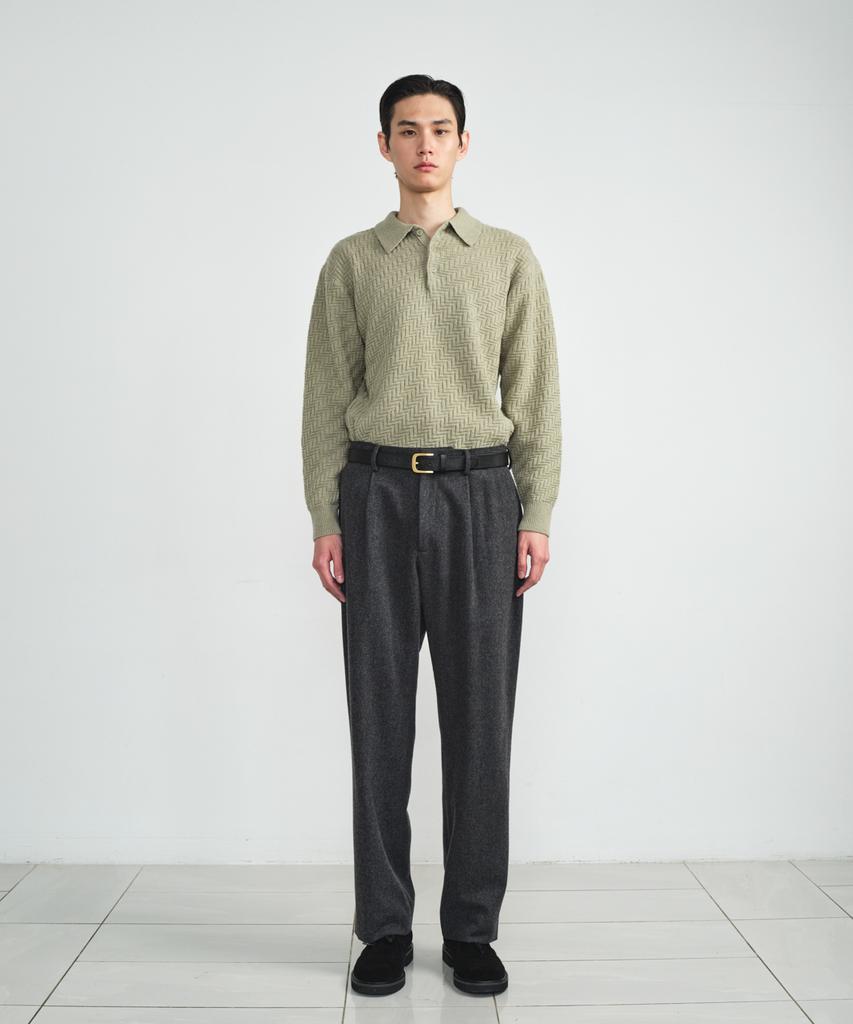 Bibeleude Classic Wool Trouser Gray