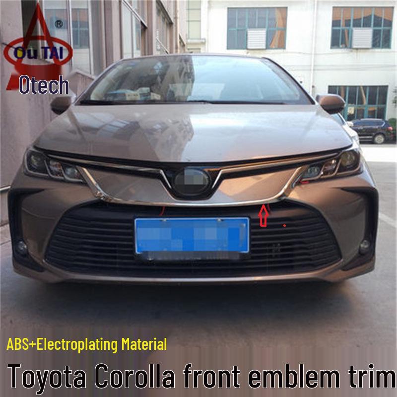 Otai Grille Trim Sticker for 19 Corolla Models - Front Logo Modification