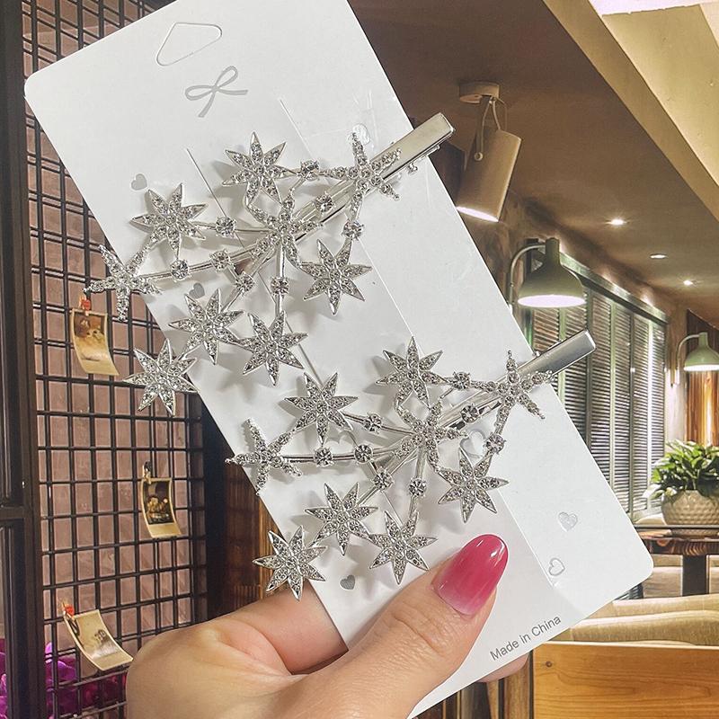 Pearl Hair Clip For Women Korean Hairpins Girl Geometric Crystal Hair Barrettes Fashion New Hairgrip Headwear Hair Accessories