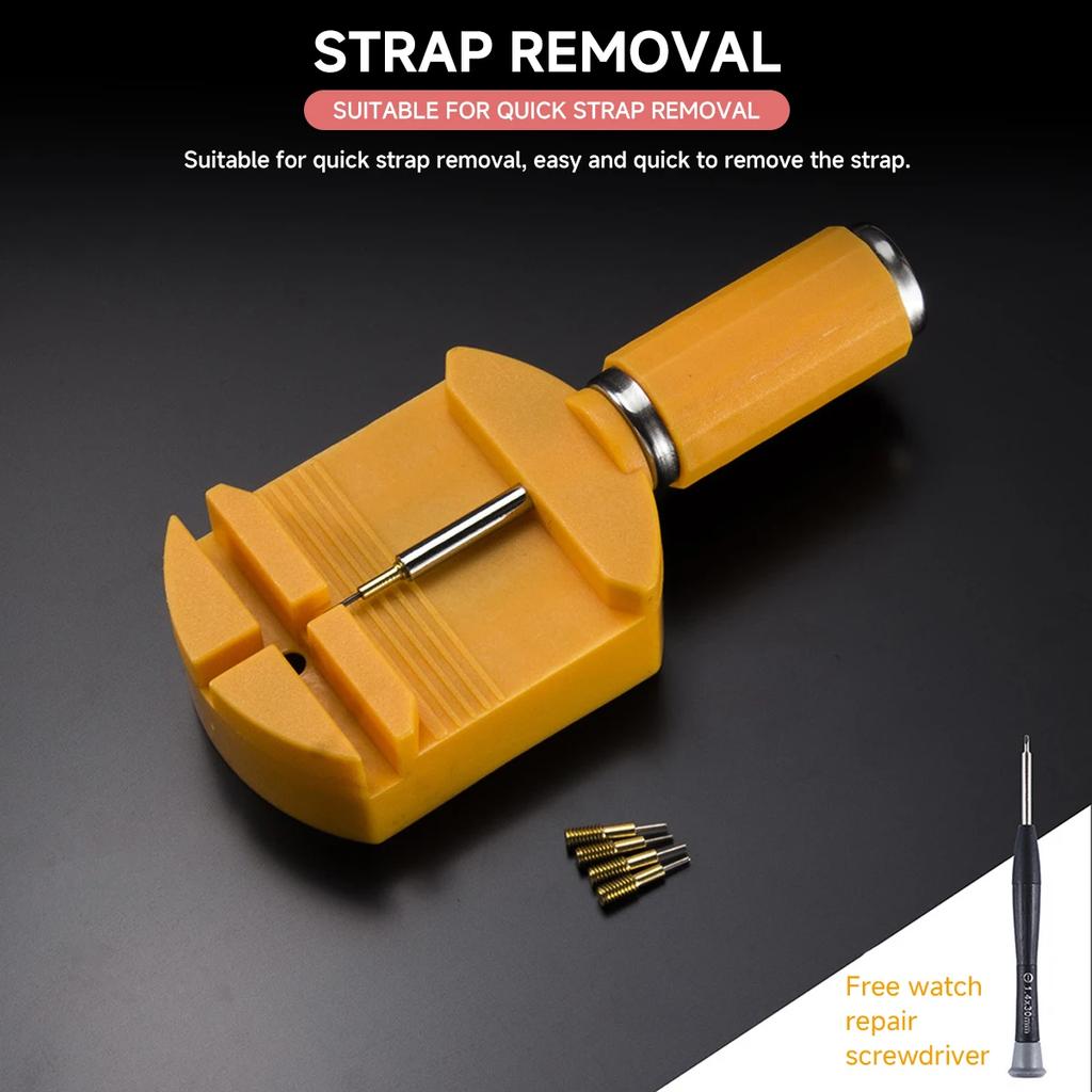 Watch Repair Tool Set Watch Link Band Slit Strap Bracelet Chain Pin Remover Adjuster Tool Kit for Professional Watchmak Tools