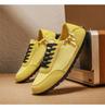 Spring Autumn Casual Flats Mixed Colors Round Toe Shoes For Men Concise Lace Up Sneakers  New Arrival Hot
