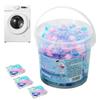 40Pcs Laundry Detergent Soap Box 5 in 1 Detergent Liquid Capsule Ball Laundry Aroma Liquid Capsule Ball for Home Dormitory