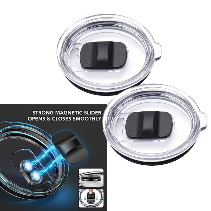 Durable Lid Cup Replacement Part Mug Replacement Lid Leakproof Cup Cover Plastic Material Suitable for 20OZ/30OZ Cups