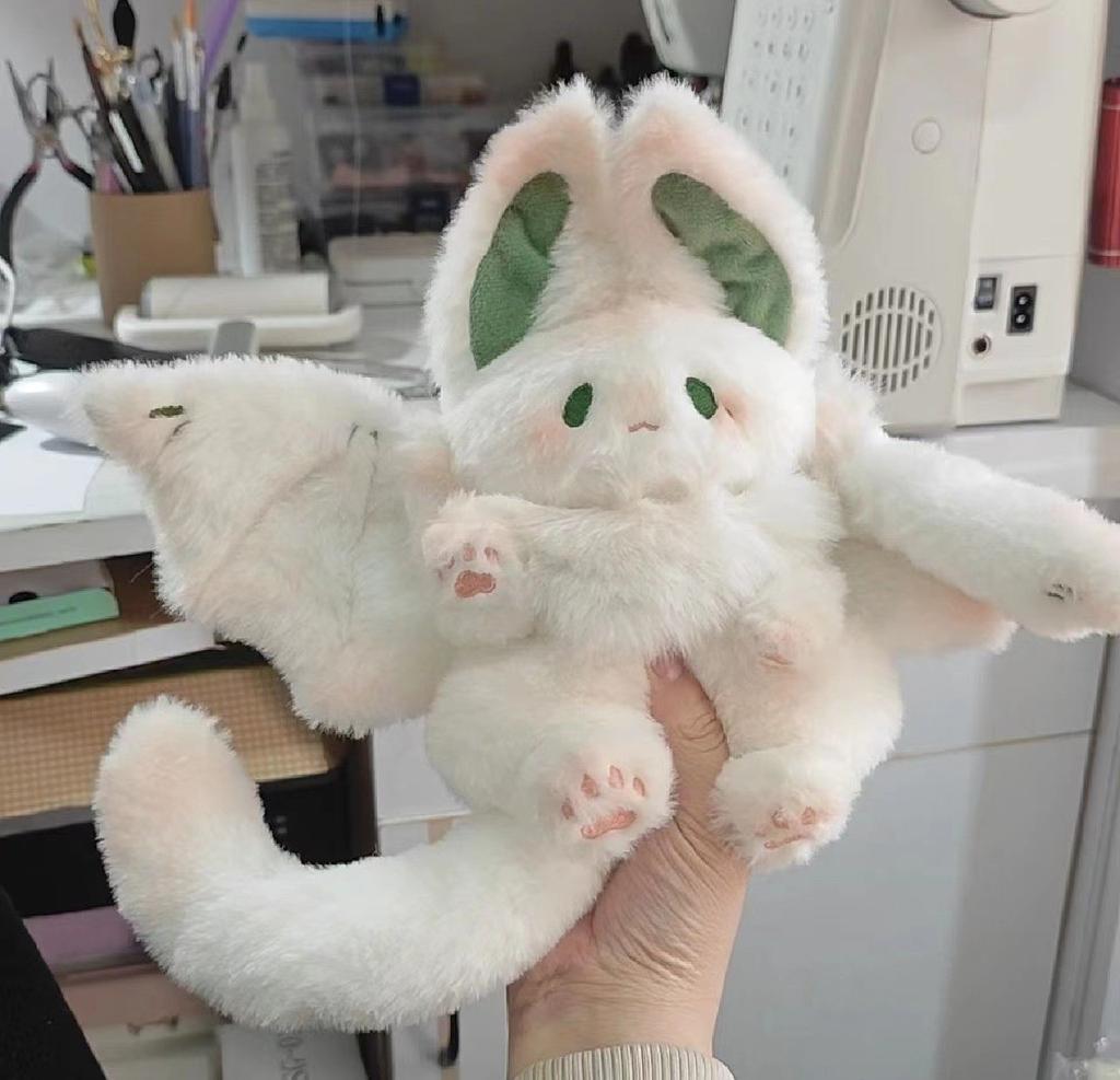 35cm Bat Plush Toy manta Kawaii Animal Creative Plushie Stuffed Pillow Soft Kid Toy Girl Women Gift