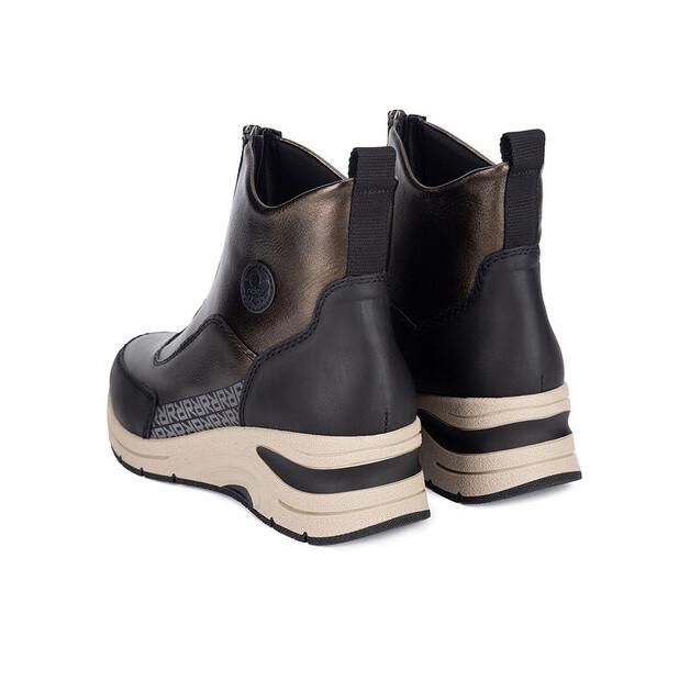 Rieker N9381-60 Brown Ankle Boots