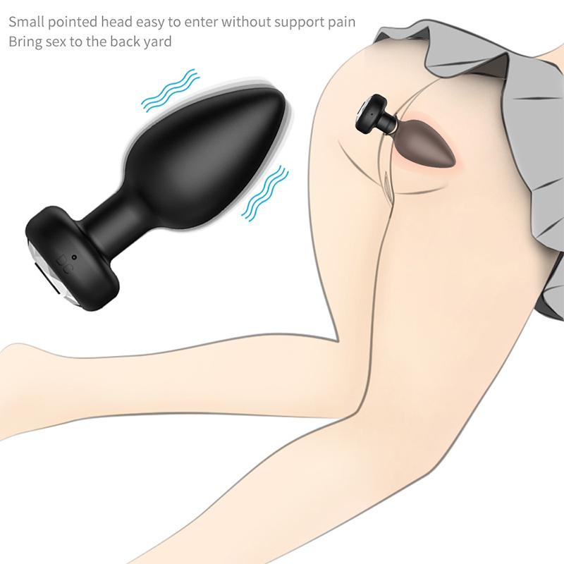 10 Frequency Remote Control Vibrating Anal Plug, Vaginal Clitoral Vibrator and Set
