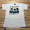 Vintage 80er Jahre Gallery St Pete Beach Triff die Mafia Gangster T-Shirt Medium Vintage Unisex Oberteil für den Alltag
