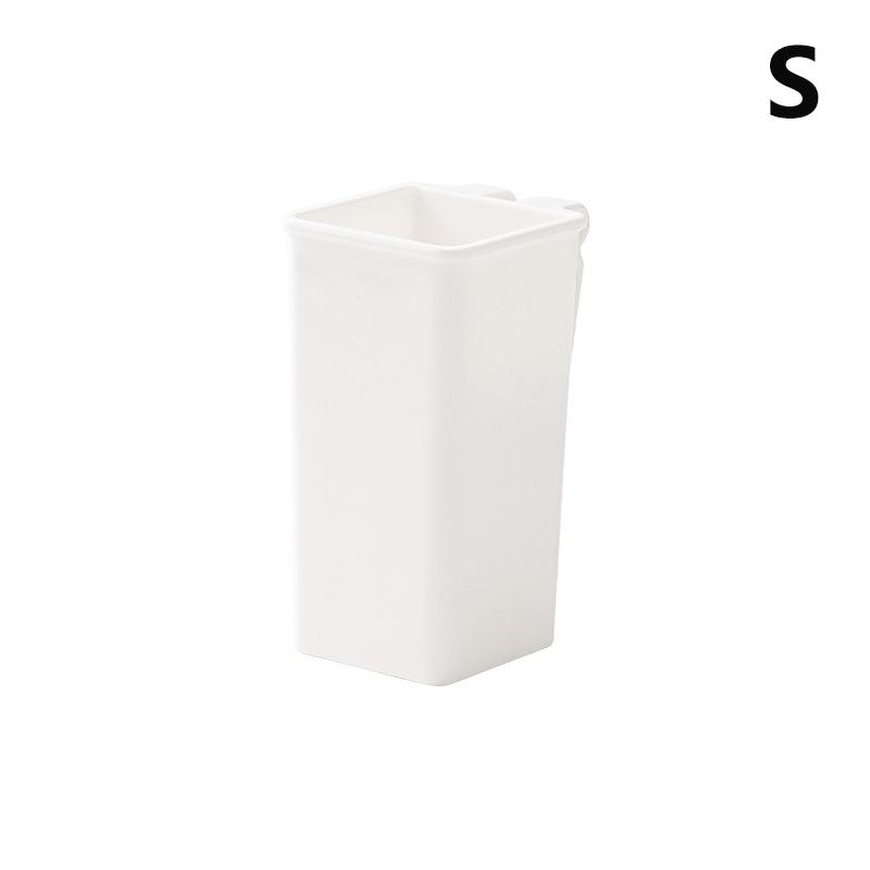 Kitchen Plastic Chopsticks Holder Wall Hanging Cutlery Drainage Basket Storage Box Kitchen Tableware Holder Spoon Drain Basket S