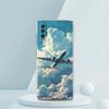 Travel-Inspired Airplane Route Transparent Phone Case for Samsung Galaxy A16 A14 A12 A22 A24 A42 A02 A03S A06 A20 A30 A40 Cover