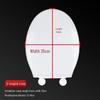 Zhishi Soft Foam V-Shape Toilet Seat Lid