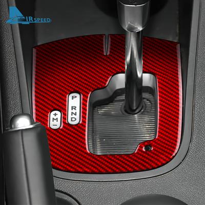 Real Soft Carbon Fiber Sticker For Renault Megane RS 2009 2010 2011 2012 2013 2014 2015 LHD RHD Automatic Car Gear Shift Panel