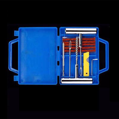 7Pcs Professional Car Tire Repair Kit Car Auto Tubeless Tire Tyre Puncture Plug Repair Tool Kit Tool