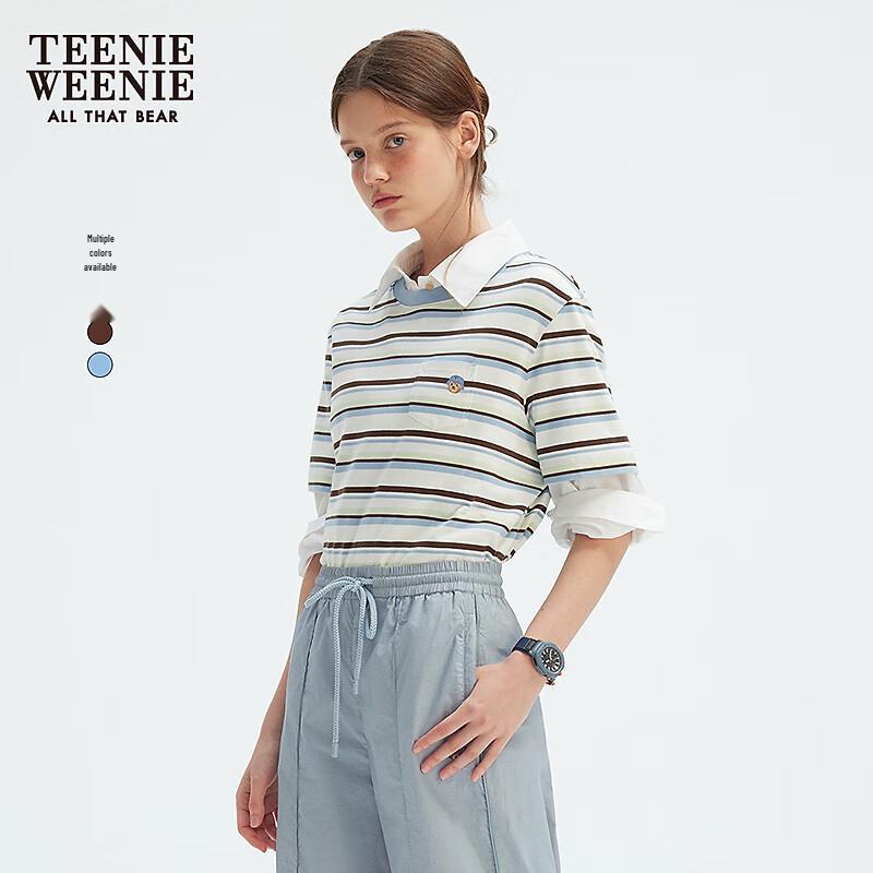Teenie Weenie Women s Retro Striped Short Sleeve T-shirt S