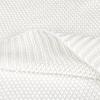 uxcell Cotton Knit Throw Blanket, Soft Solid Decorative Knit Blanket for Sofa, Couch, or Bedroom, White, 150*200cm