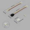 Connecteurs de bande led - pautix - cct cob - 10 mm - 4 broches - extensibles sans soudure