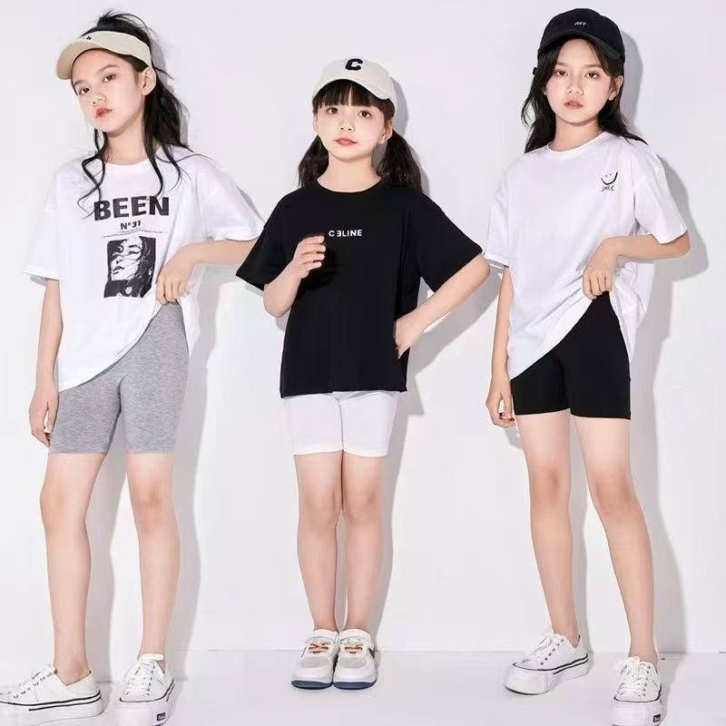 Letní kalhotky v barvě cukrovinek pro teenagery, dětské kraťasy z modální bavlny, dětské dívčí boxerky