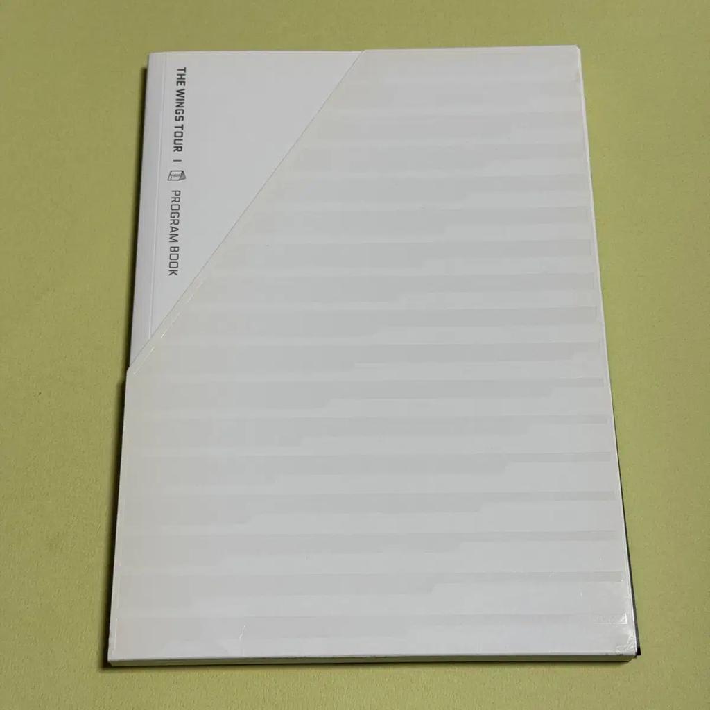 Bts Wings Program Book Bts Wings Program Book