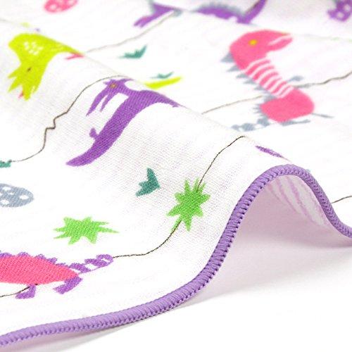 Isso Ecco Imabari Bath Towel Dinosaur PR 0024067PR Purple