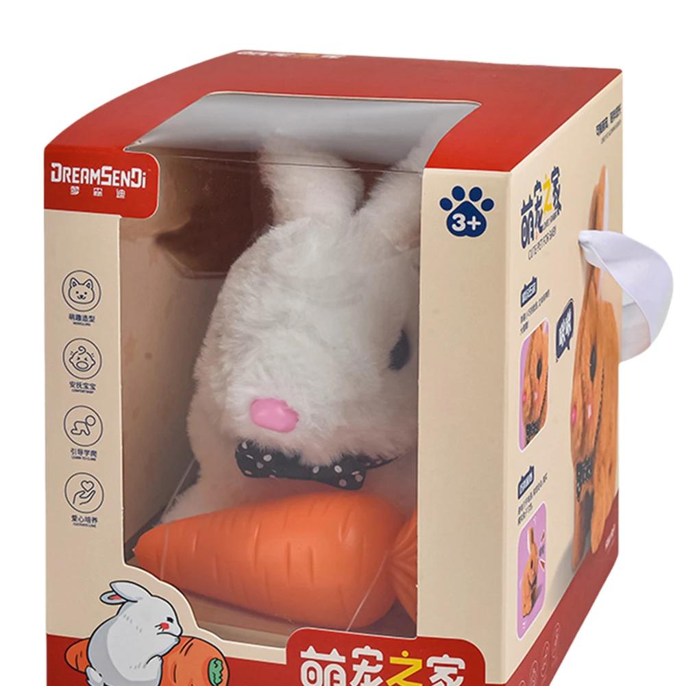 Cão robô eletrônico, brinquedo realista que age como um cachorrinho de verdade, brinquedo de pelúcia para cachorro, animal de pelúcia operado por bateria, para meninas e meninos