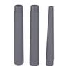 9PCS Grey Vacuum Cleaner Accessories Plastic Vacuum Attachments Brushes Kit  Cleaning Tool