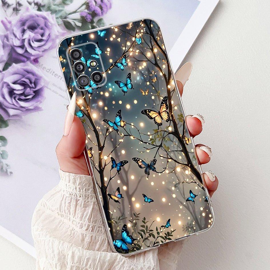 For Samsung Galaxy A71 A51 A31 Case A315F A515F A715F Cover Fashion Painted Soft Silicone Phone Cases For Samsung A51 5G Housing