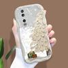 Cute Cartoon Pattern Cream Texture Casing Wavy Edge Soft Silicone Cover Phone Case for Huawei Honor Infinix Tecno iPhone