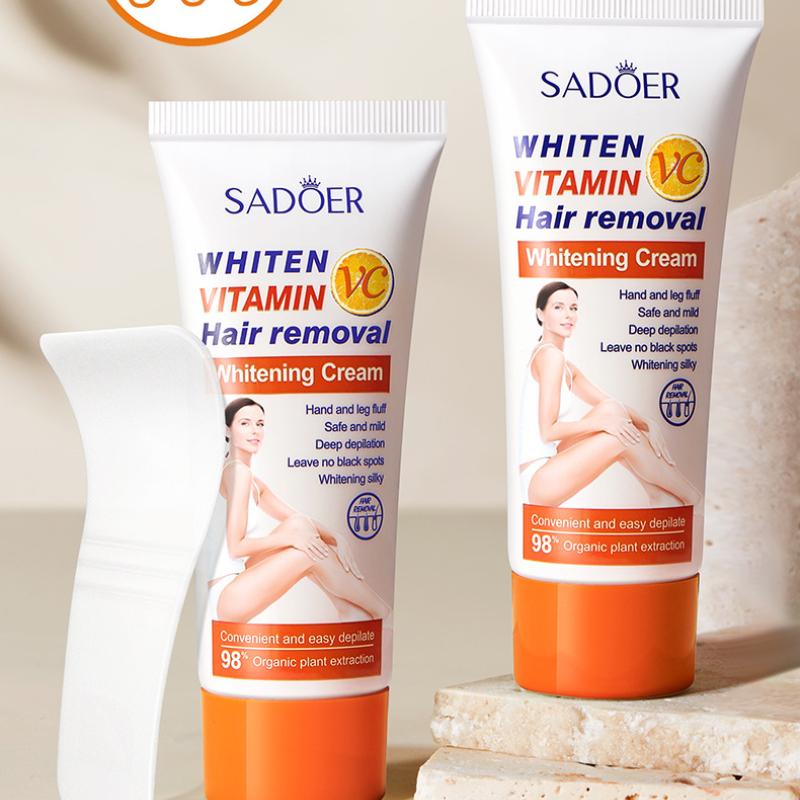 VC Hair Removal Cream 60g SADOER Vitamin C Hair Removal Is Not Irritating