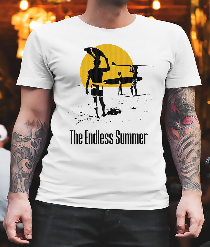 The Endless Summer 1966 Surf Documentary T-Shirt Essential Gift Unisex All Size Unisex T-Shirt XXL