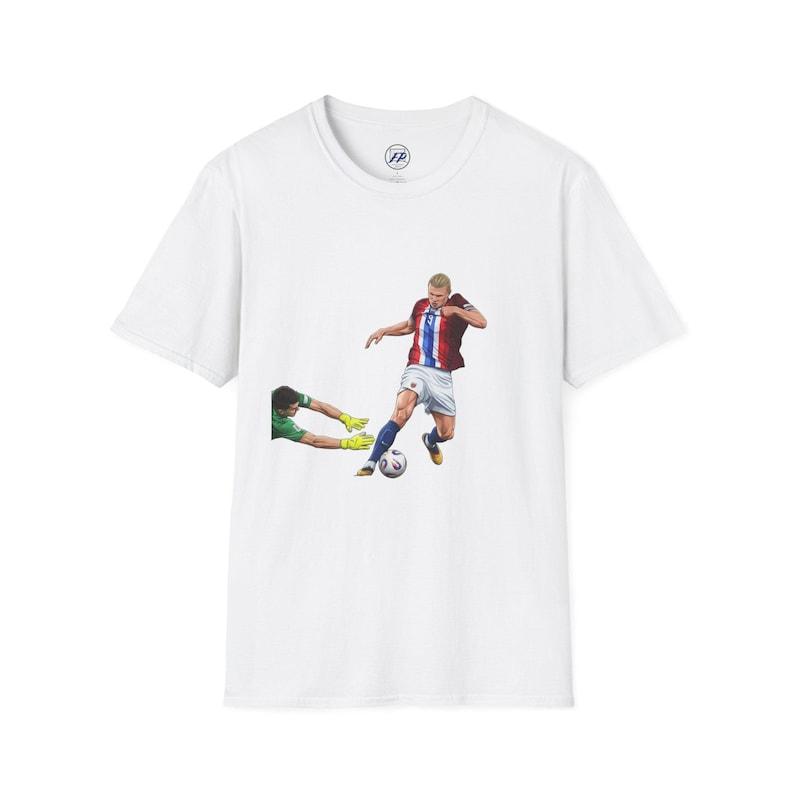 Erling Haaland Norway 2026 World Cup Illustration Tee M