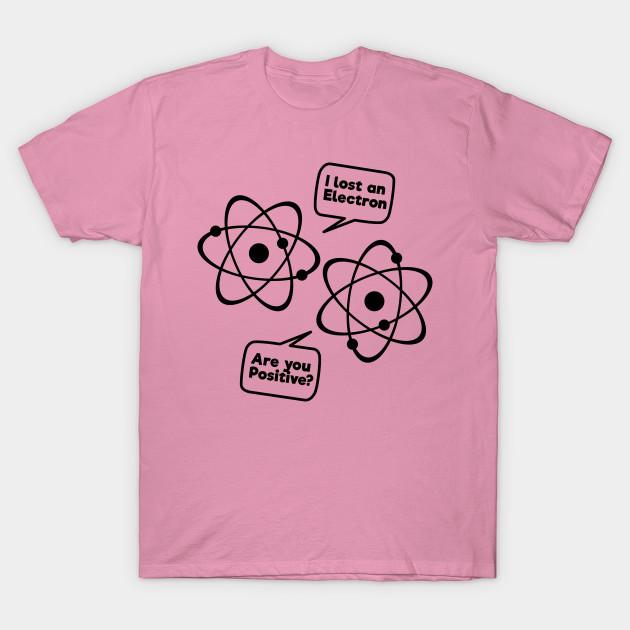 

Футболка женская I Lost An Electron Are You Positive Funny Science Harajuku Print Kawaii футболка летняя женская футболка с коротким рукавом топ S розовый
