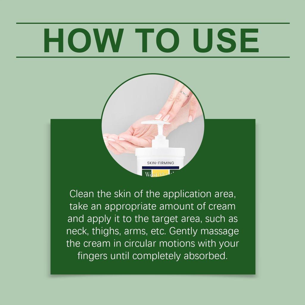 Hydratační a zpevňující krém West&Month - Hydratuje, Proti vráskám, Zpevňuje, Zlepšuje ochablost, Sjednocuje tón pleti, Péče o pleť, Regeneruje pleť, 50 g