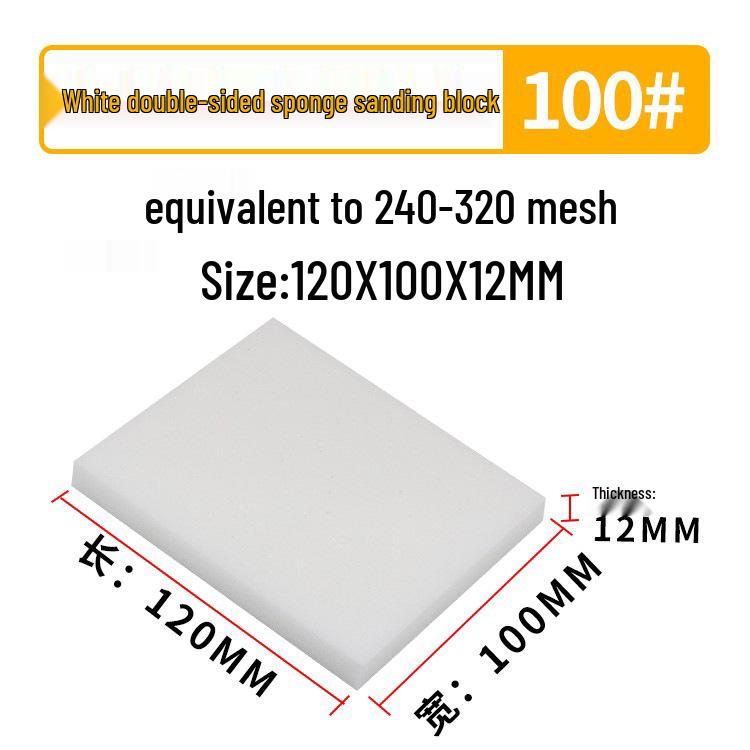 Double-Sided Epoxy Sanding Sponge for Tile Polishing and Seam Cleaning