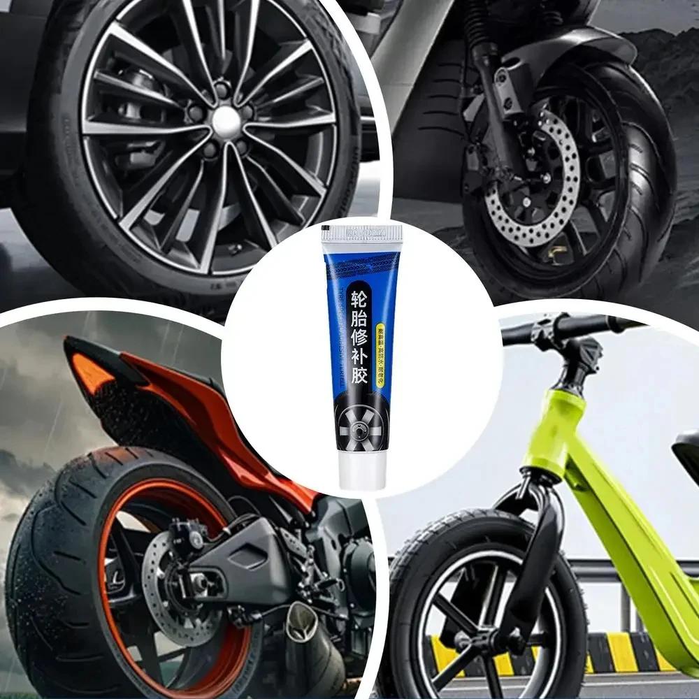 Car Tire Repair Adhesive Strong Glues Heat Resistant Waterproof Auto Instant Liquid Tyre Glue Vehicle Accessories