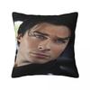 Damon Salvatore Pillow Case Novelty Pillow Cover Square Printed Cushion Cover Pillowcases For Sofa Home Decoration
