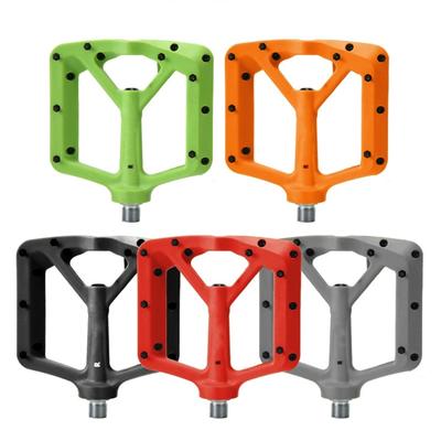 Leichte Nylon Mountainbike Pedale Breite Flache Fahrradpedale Gedichtete Lager Rutschfeste Fahrradpedale Einfach zu bedienen