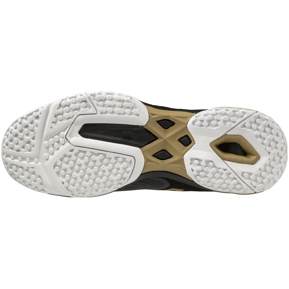 Tennis Shoes Wave Exceedrite 2 OC cm 3E [Mizuno] Black/Gold/White 23.5