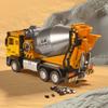 Children's Cement Mixer Toy Alloy Large Concrete Tanker Engineering Toy Car For Boys