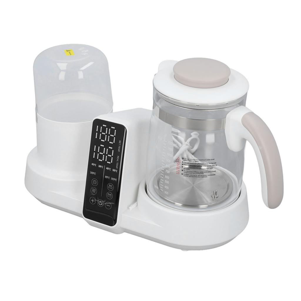 2 in 1 Baby Milchwärmer Intelligente Wärmedämmung Flaschenwärmer Herd Stewer mit 1200ml