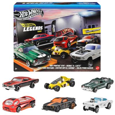 Hot Wheels Legend Vehicle Toy Mini Car 6 Cars for Ages 3 and Up Multi JBY78 Multi-Pack