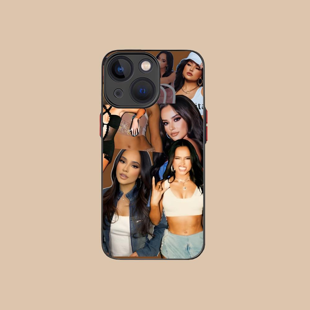 Fashion Becky G Silicone Mobile Phone Case for iPhone 17 16 15 14 13 12 11 X XR XS Air Pro Max Plus Mini Colorful Cover