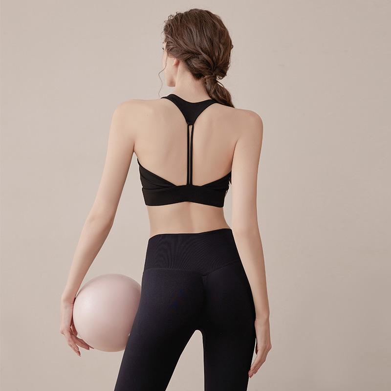 Women's Spring & Autumn Sports Bra: Versatile Yoga Vest for Running & Pilates