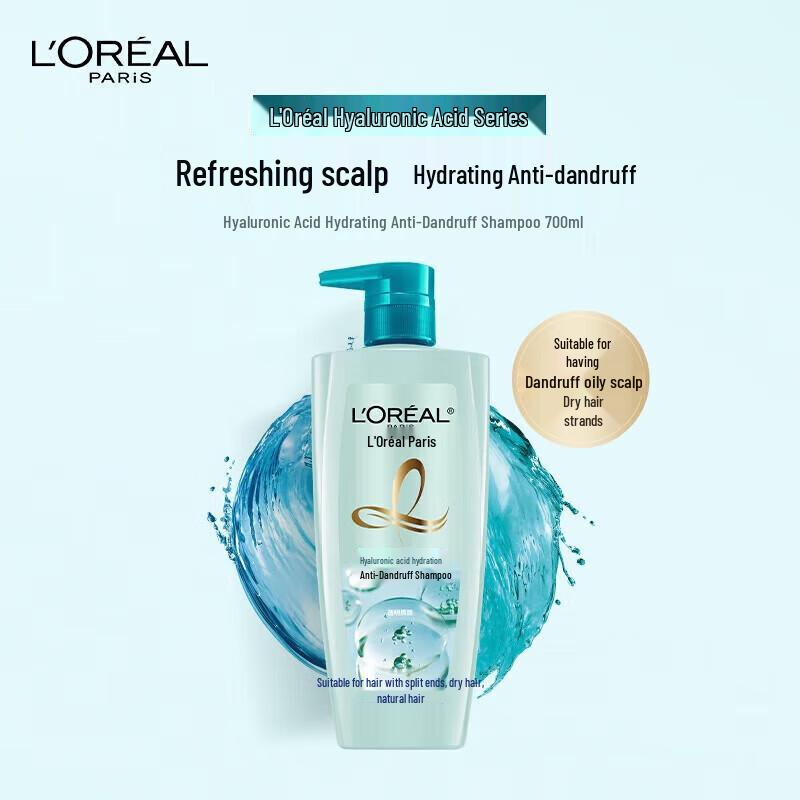 

L Oreal Hyaluronic Acid Anti-Dandruff Shampoo Set