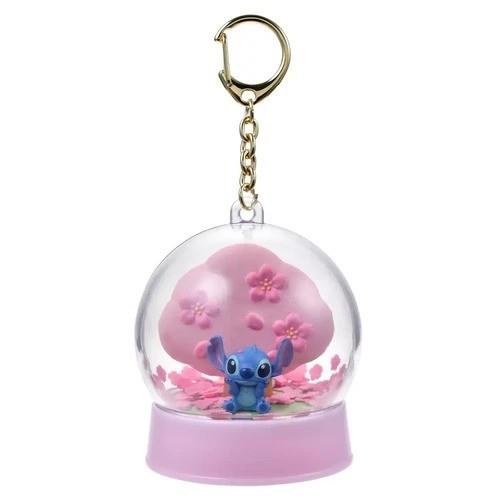 Disney store Japan Tokyo Stitch Scrump Sakura Diorama Keychain 2026