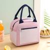 Portable Bento Bag Commute Office School Outdoor Picnic Thermal Insulated  Food Sandwich Storage Handbag Easy Clean Lunch Bag